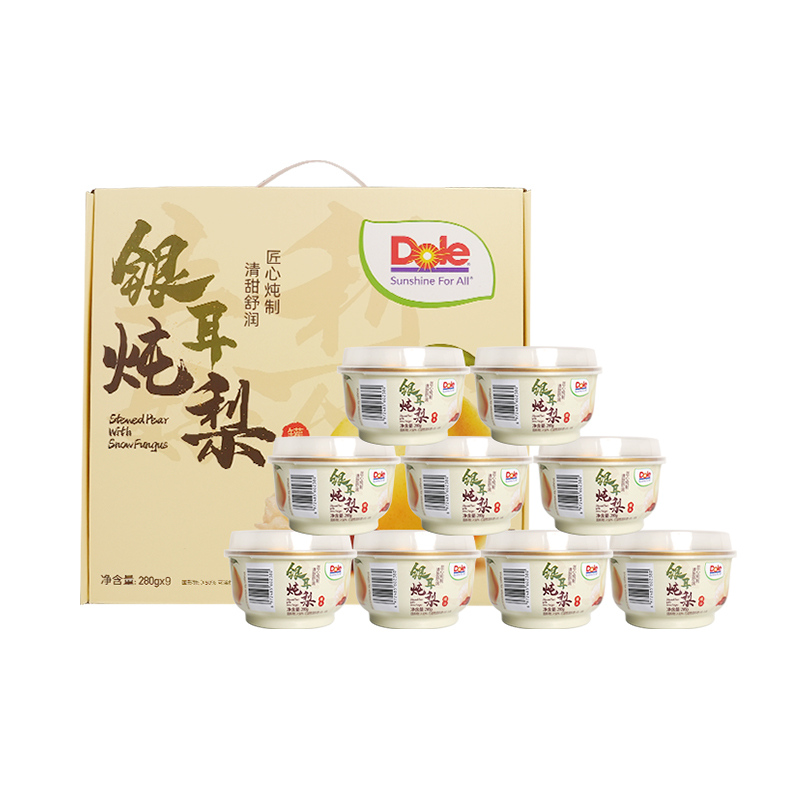 Dole银耳炖梨9碗礼盒