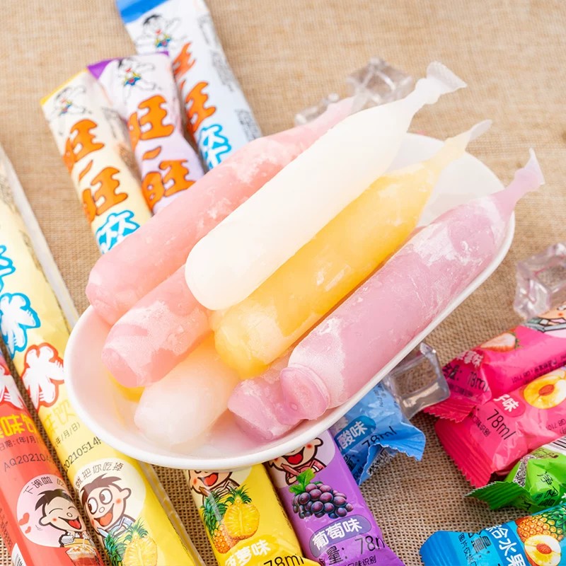 【包丢不包损】旺旺碎冰冰78ml支混合家庭装冻痴冰棒碎碎冰棒棒冰