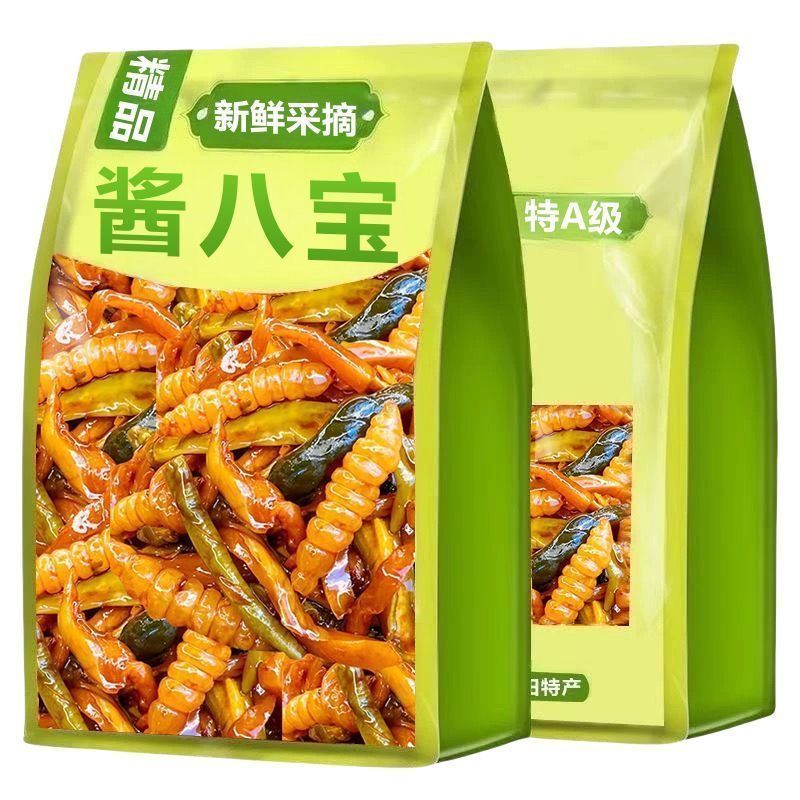 正宗山东酱八宝酱菜萝卜干黄瓜条开胃下饭配粥咸菜新鲜家常美味