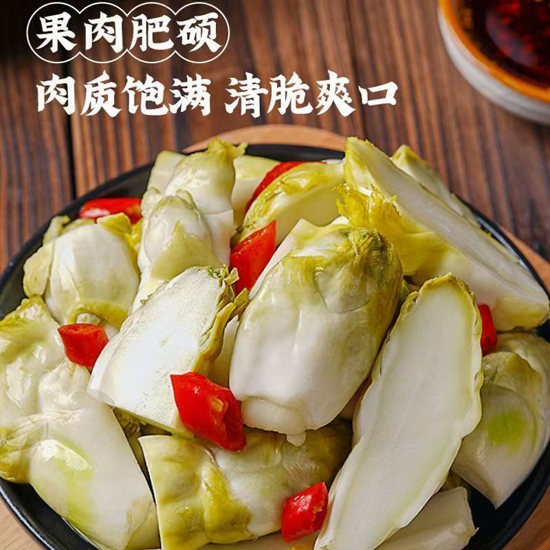 四川新鲜脆嫩特产泡菜泡儿菜酸辣儿菜腌制酸辣开胃下饭菜