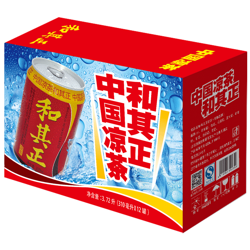 和其正凉茶310ml*12罐(普通款/礼盒款随机发)