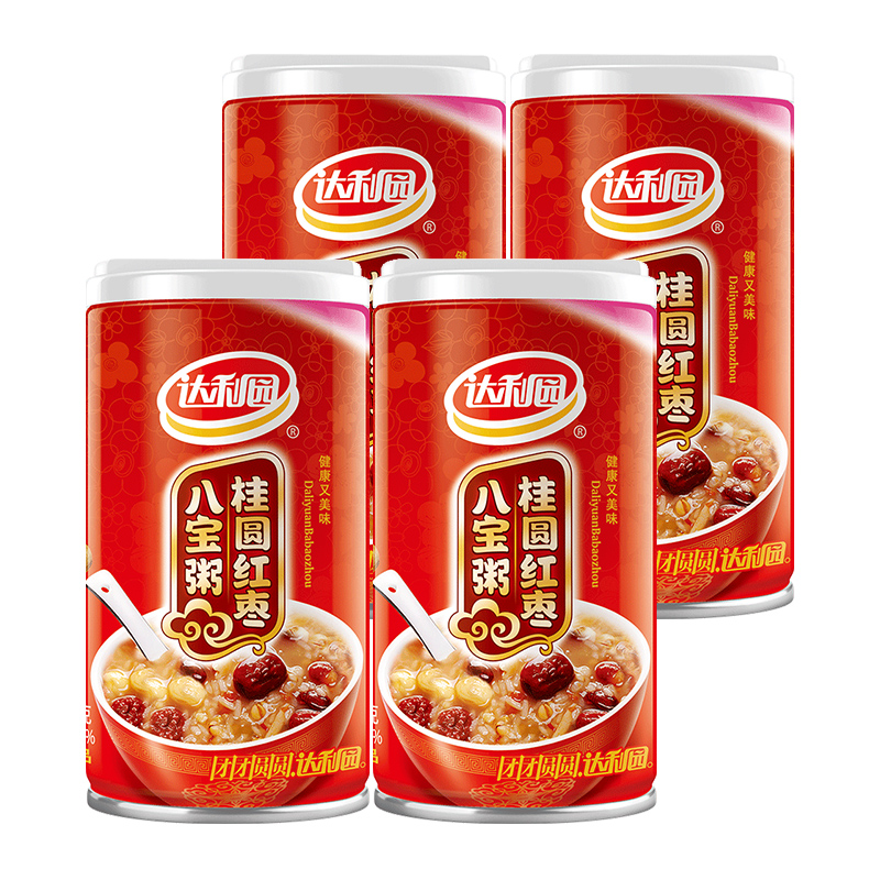 达利园桂圆红枣八宝粥360g*4罐