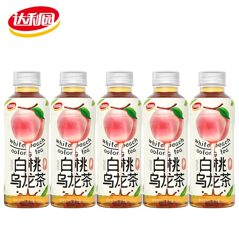 达利园白桃乌龙茶500ml*5瓶