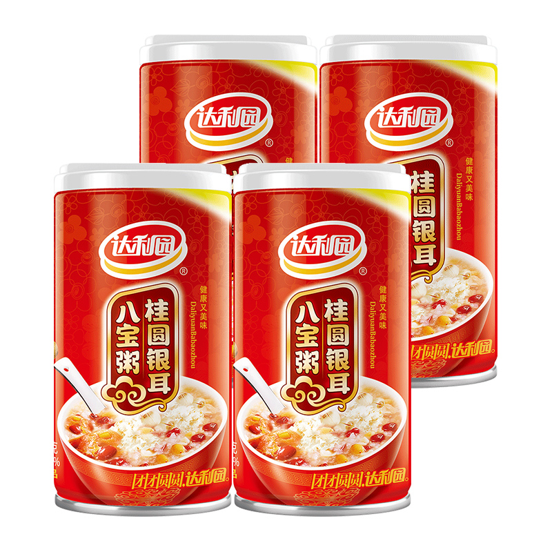达利园桂圆银耳八宝粥360g*4罐