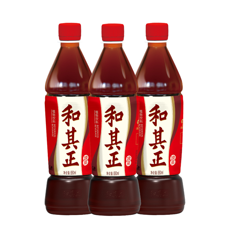 和其正凉茶550ml*3瓶