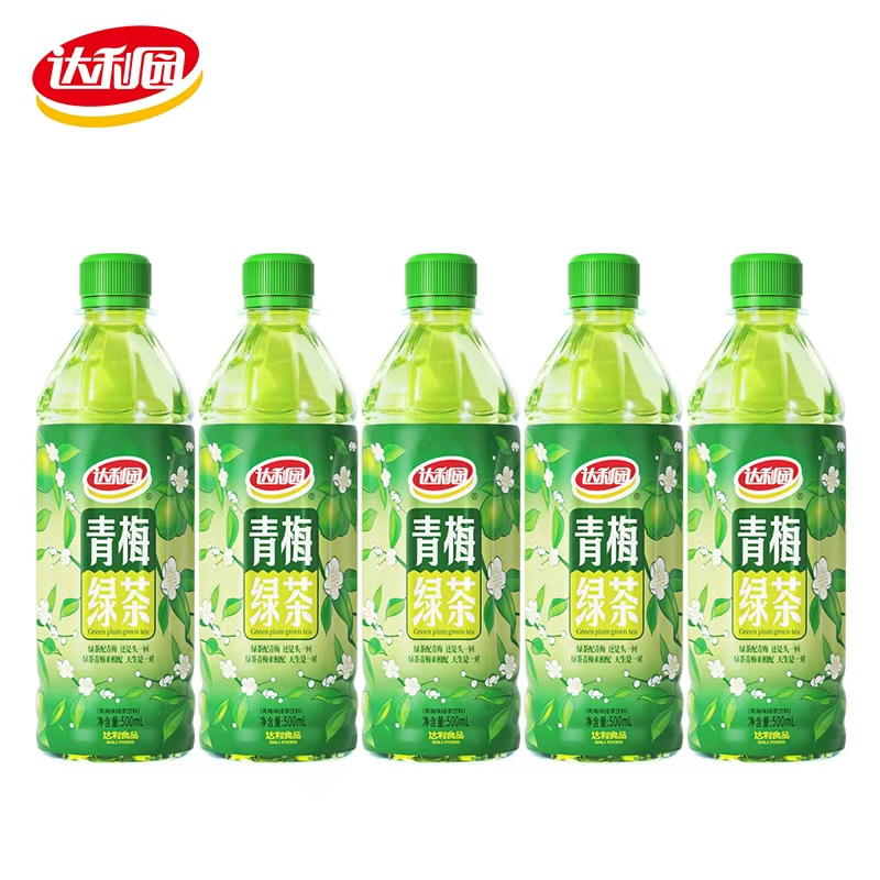 达利园青梅绿茶500ml*5瓶