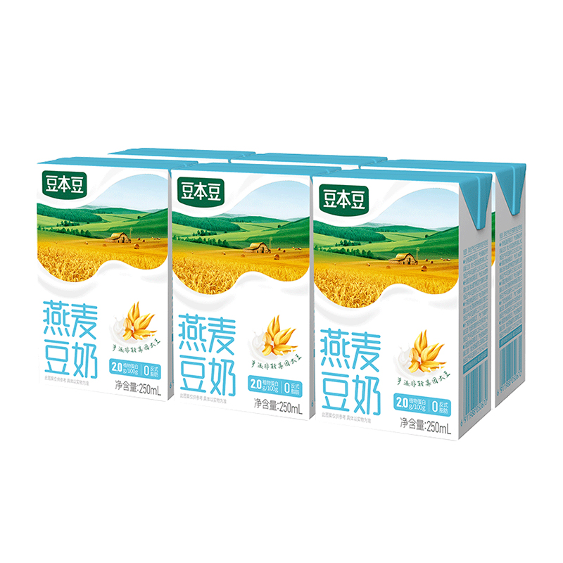 豆本豆燕麦豆奶250ml*6盒