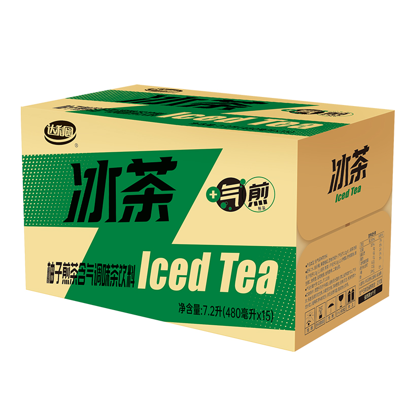 达利园柚子煎茶480ml*15瓶