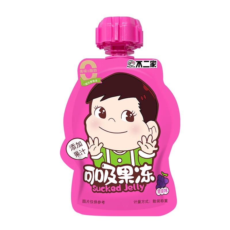 不二家吸吸果冻可吸果汁果冻宝宝伴手礼喜糖儿童休闲小零食品