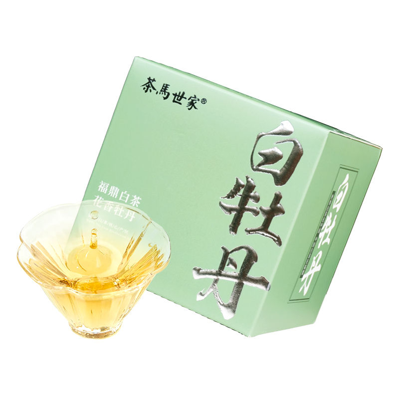 茶马世家 花香正宗福鼎白牡丹盒装 50g