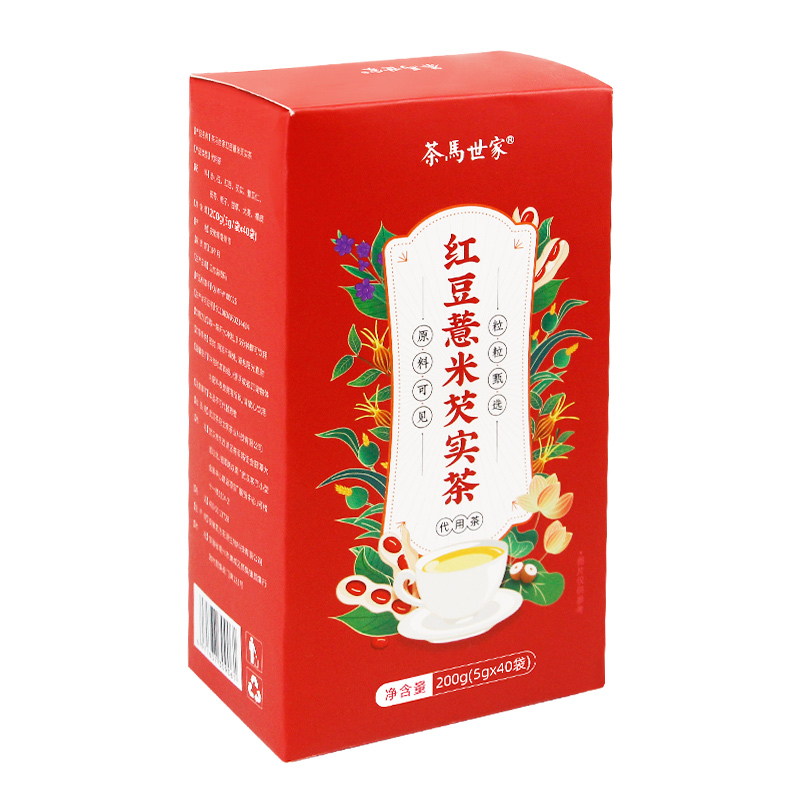 茶马世家 红豆薏米芡实茶盒装 200g