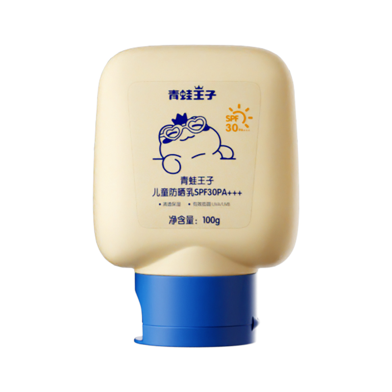 青蛙王子儿童防晒乳SPF30PA+++100g*1瓶