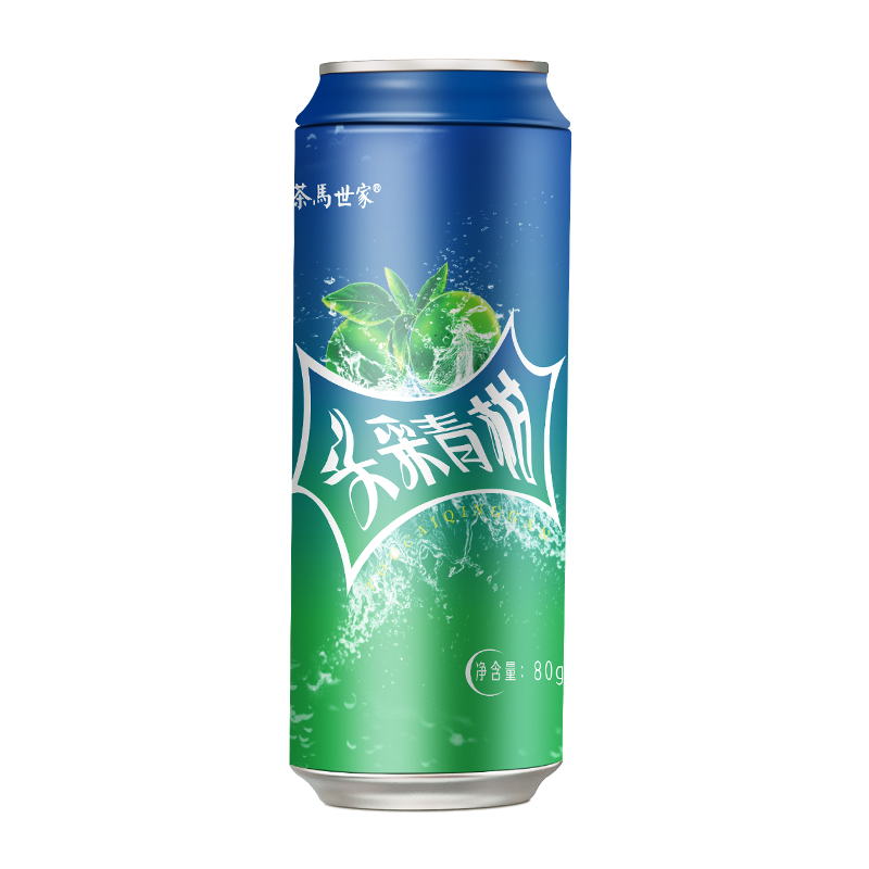 茶马世家 新会头采青柑铁罐装 80g