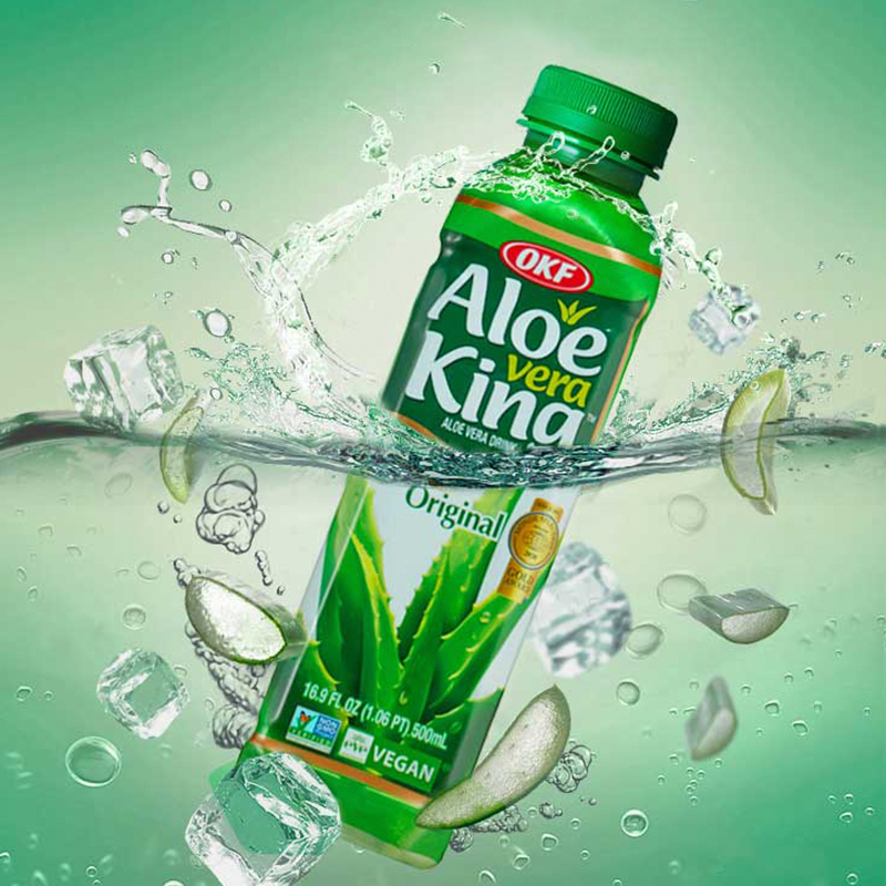 OKF 芦荟饮料500ml*4瓶