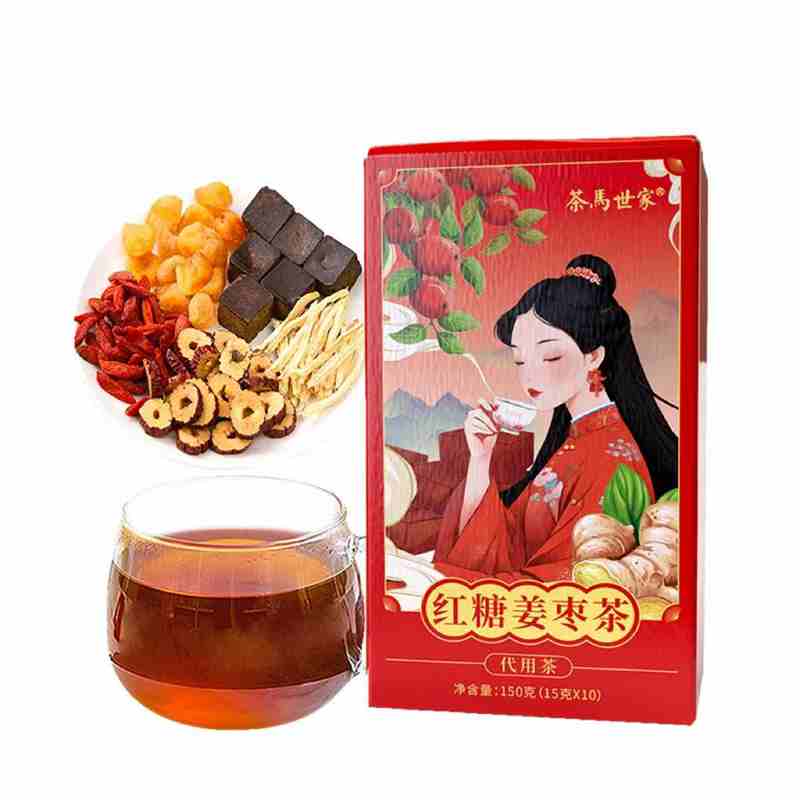茶马世家 红糖姜枣茶盒装 150g