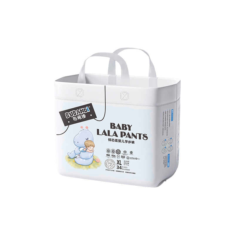 【新老款随机发】布班迪倾芯柔纸尿裤拉拉裤婴儿超薄尿不湿干爽
