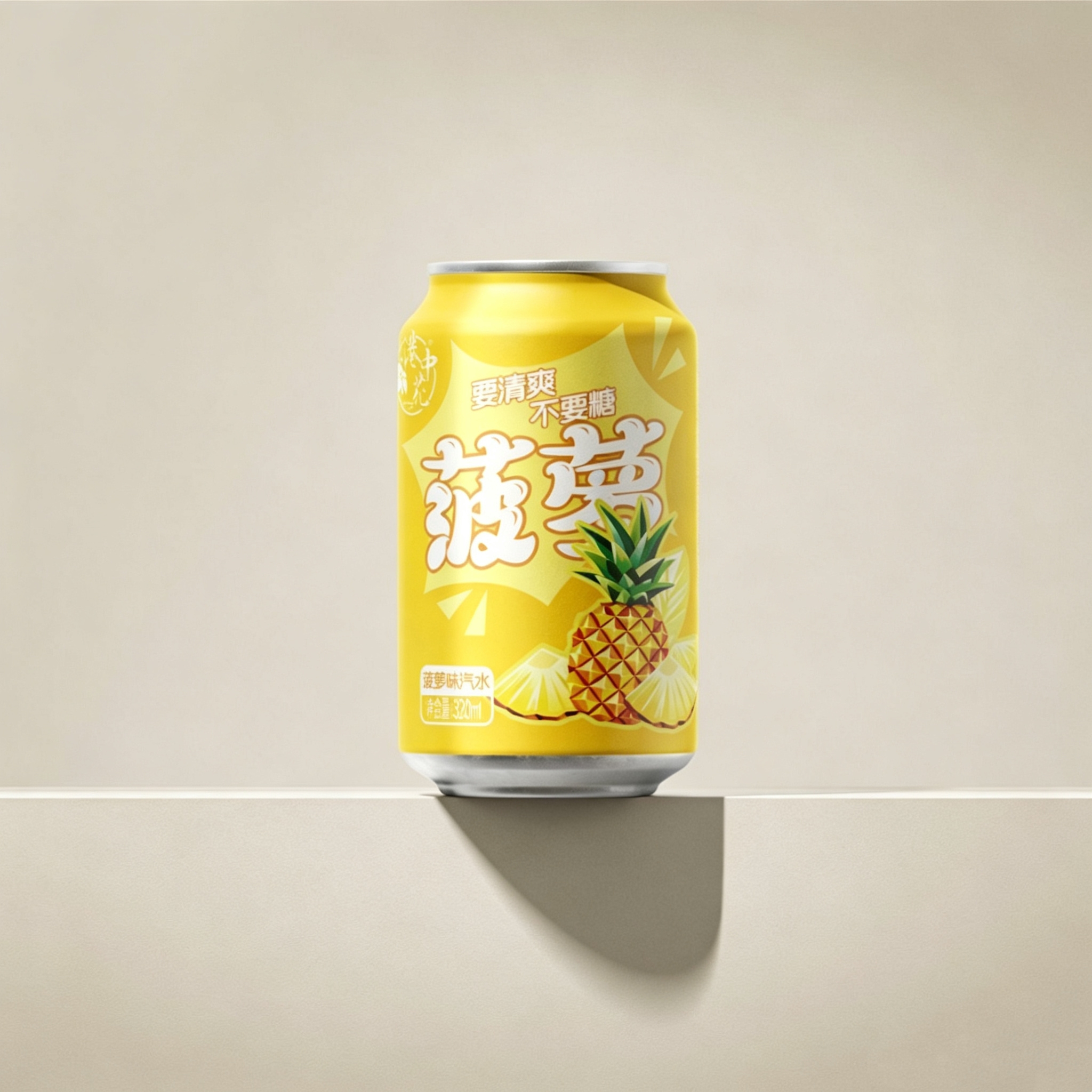 多口味混搭汽水荔枝青提菠萝组合清爽回甘无厚重甜腻日常饮用饮品