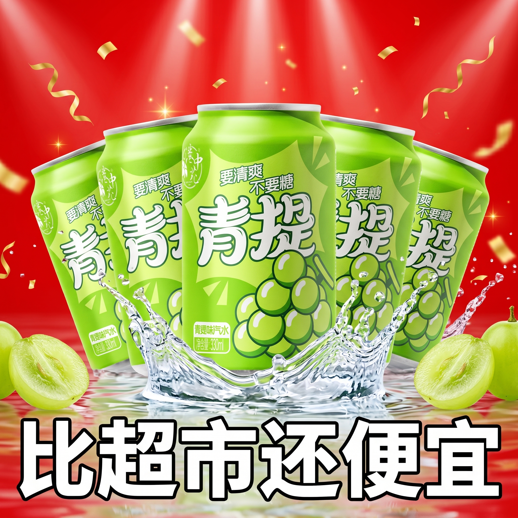 【果味葡萄饮料】口感醇厚 平价亲民 高性价比首选 货源不断
