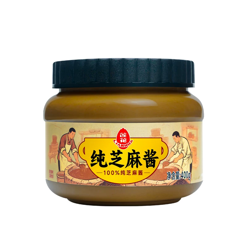 【莲花纯芝麻酱400g1瓶】