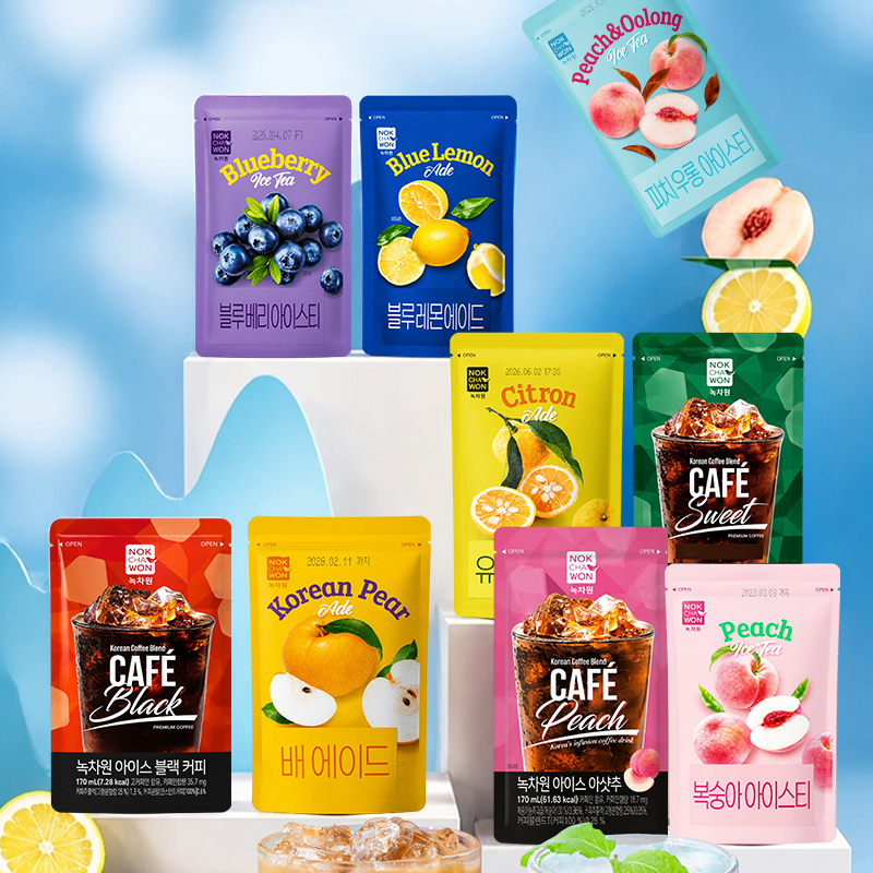 【绿茶园风味饮料170ml】多口味即饮茶饮清爽解渴适合日常饮用