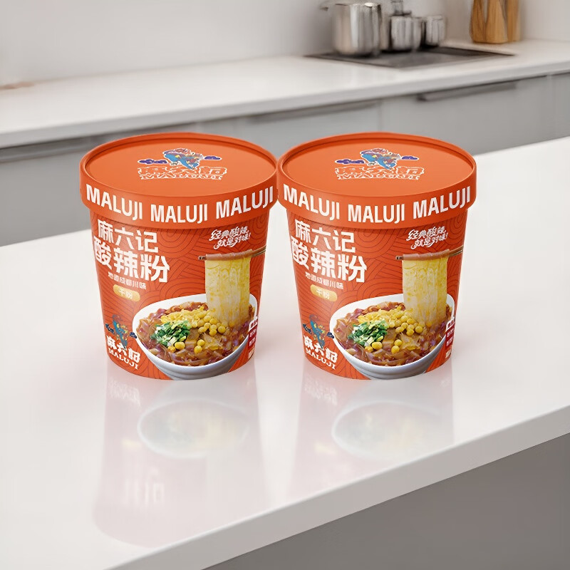 麻六记151g酸辣粉宽粉速食夜宵零食