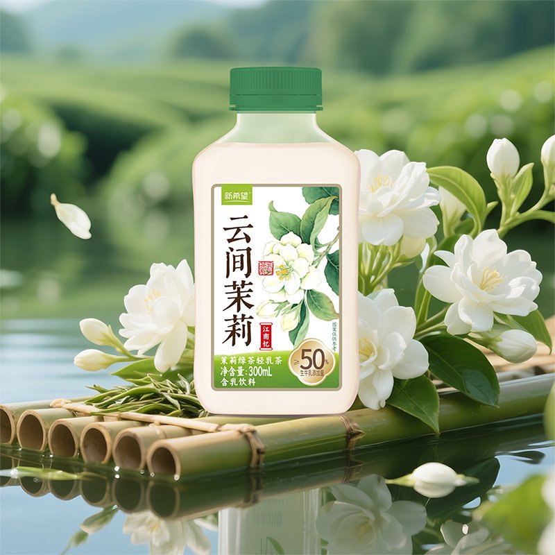 【新希望云间茉莉300mL】含乳饮料适合日常饮用