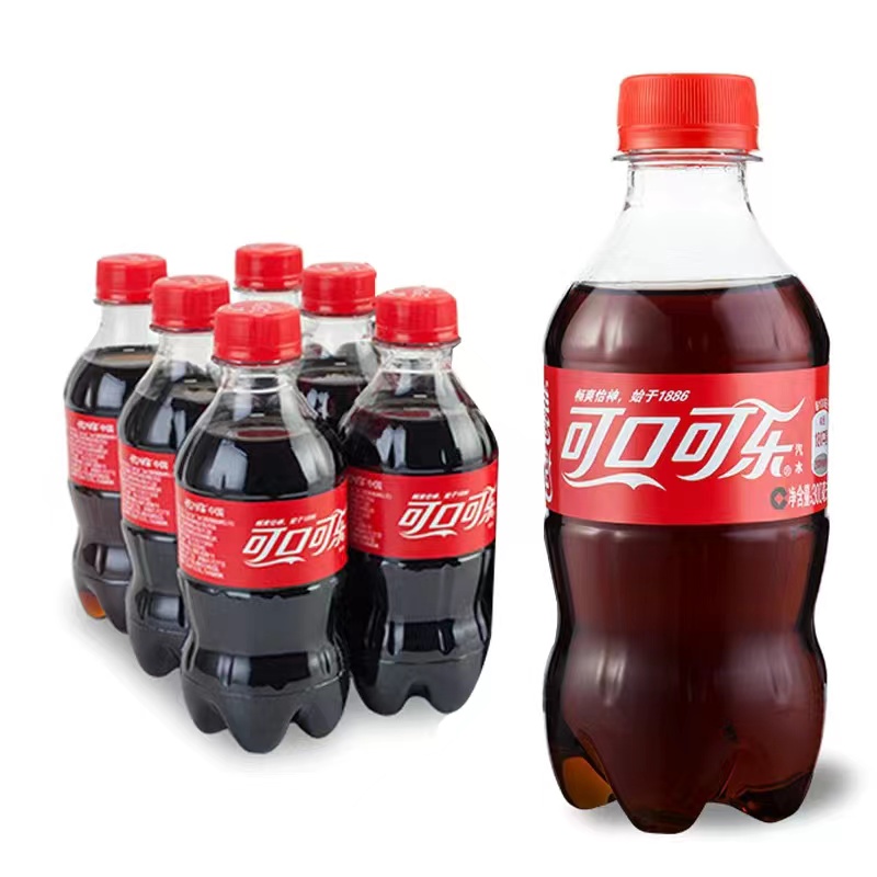 A可口可乐300ml迷你碳酸饮料汽水