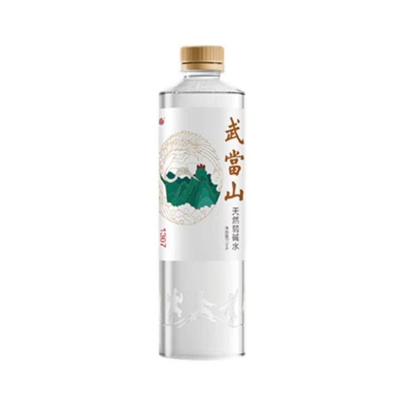 武当山天然弱碱水513ml*24瓶整箱办公商务用水丹江口水源