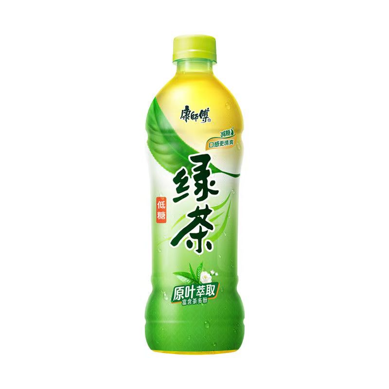 【康师傅绿茶低糖】清爽绿茶原叶萃取富含茶多酚适合日常饮用
