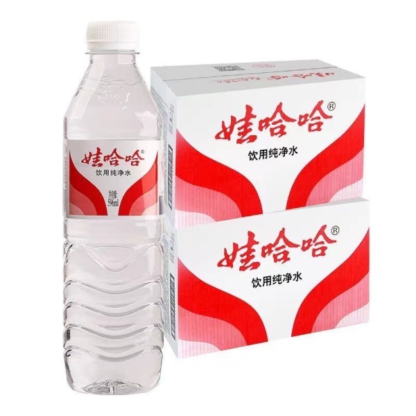 【娃哈哈饮用纯净水596ml】瓶装饮用水家庭办公日常补水优选