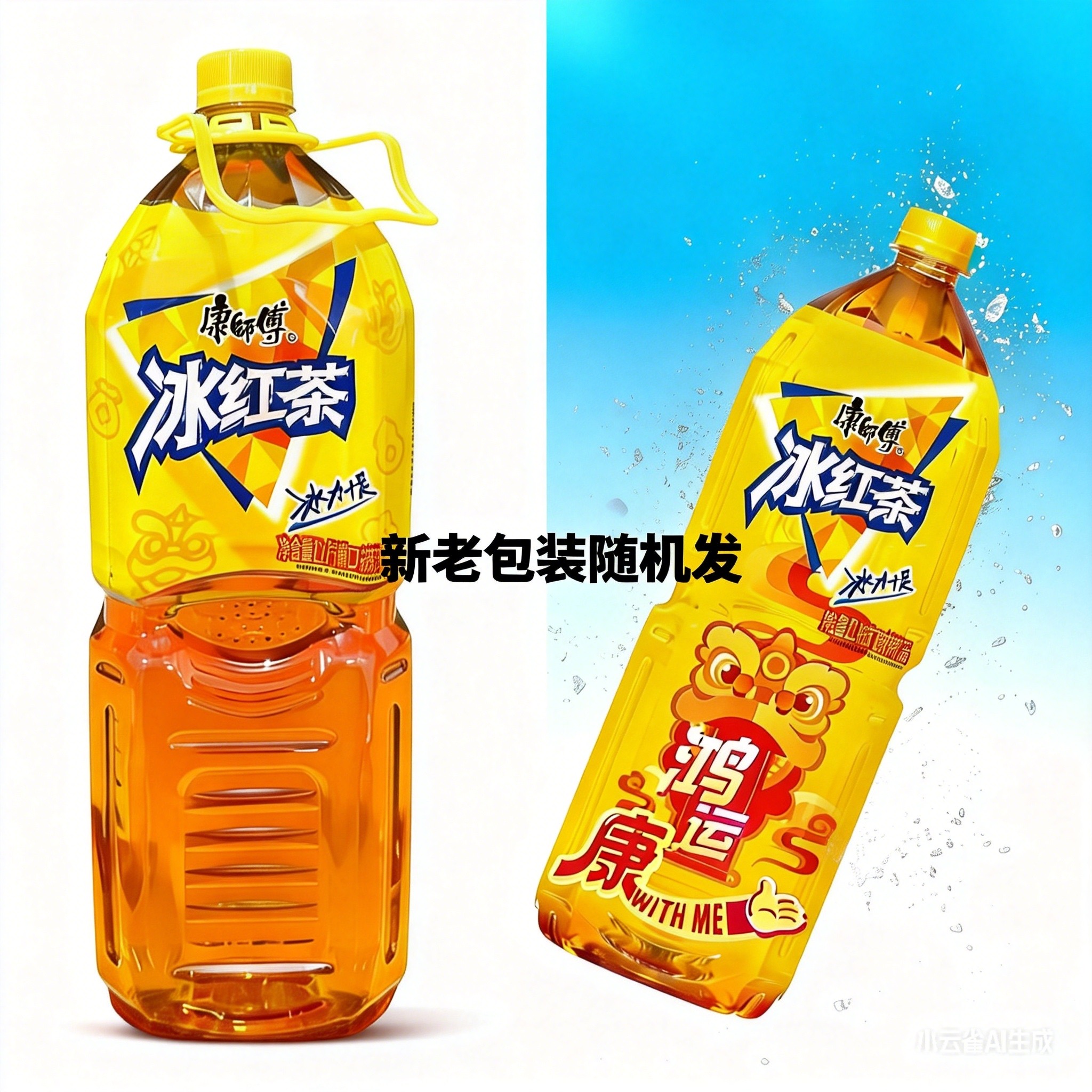 包邮江浙沪 1瓶康师傅冰红茶2L 柠檬口味茶饮品清爽解渴适合