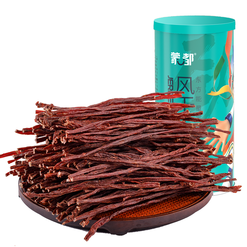 【蒙都风干牛肉150g】休闲零食高蛋白适合户外旅行原味追剧解馋
