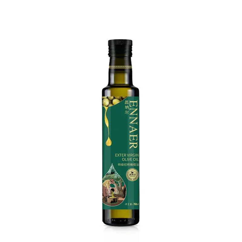 【ENNAER特级初榨橄榄油750ml】健康食用油天然营养适合烹饪拌菜