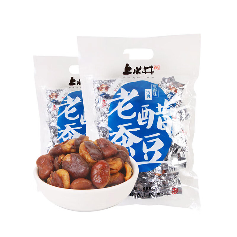 【露S推荐】山西特产休闲零食山西醋味蚕豆上水井老醋蚕豆花生