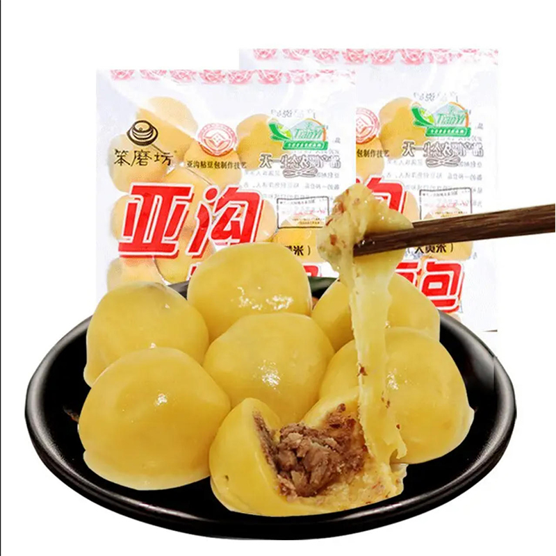 笨磨坊亚沟粘豆包传统手工制作香糯软弹适合早餐家庭分享625g/袋