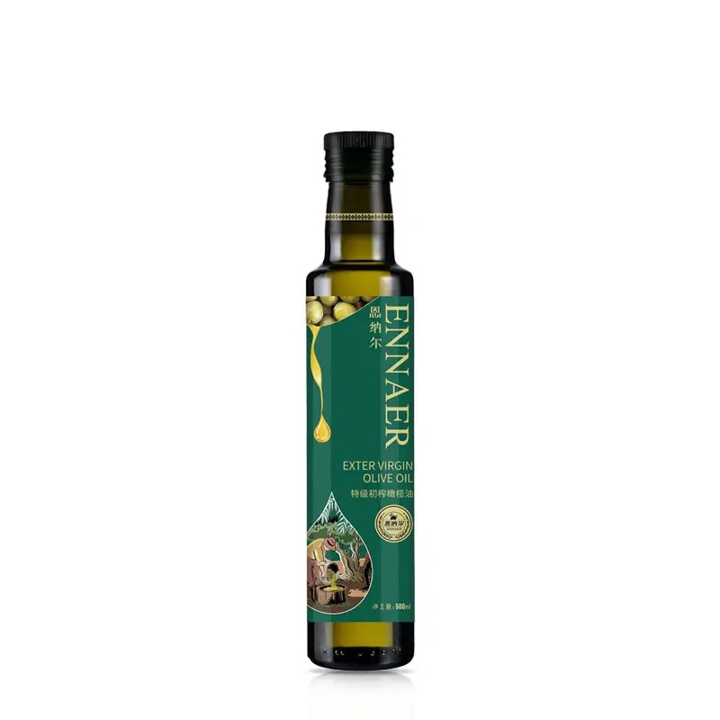 【ENNAER特级初榨橄榄油500ml】健康食用油天然营养适合烹饪凉拌