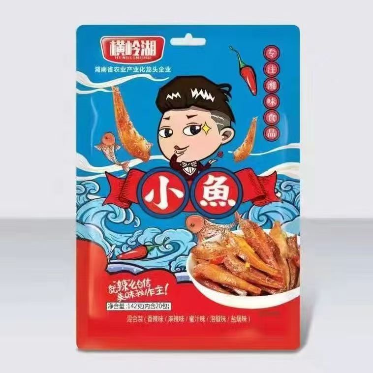 横岭湖小鱼混合味 142克/袋