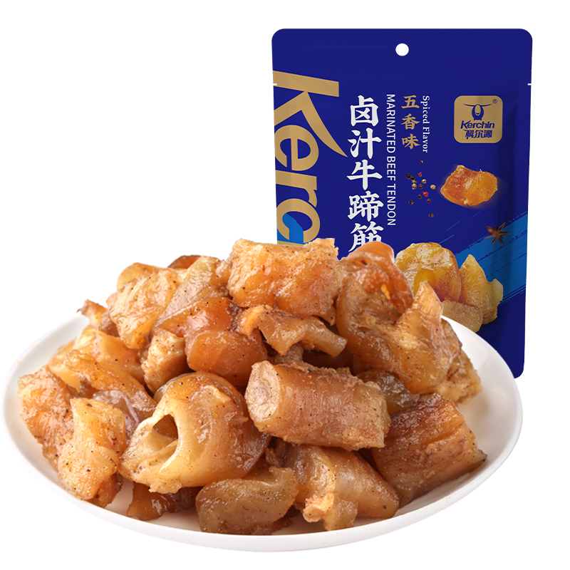 【科尔沁卤汁牛蹄筋68g】休闲办公室零食内蒙特产