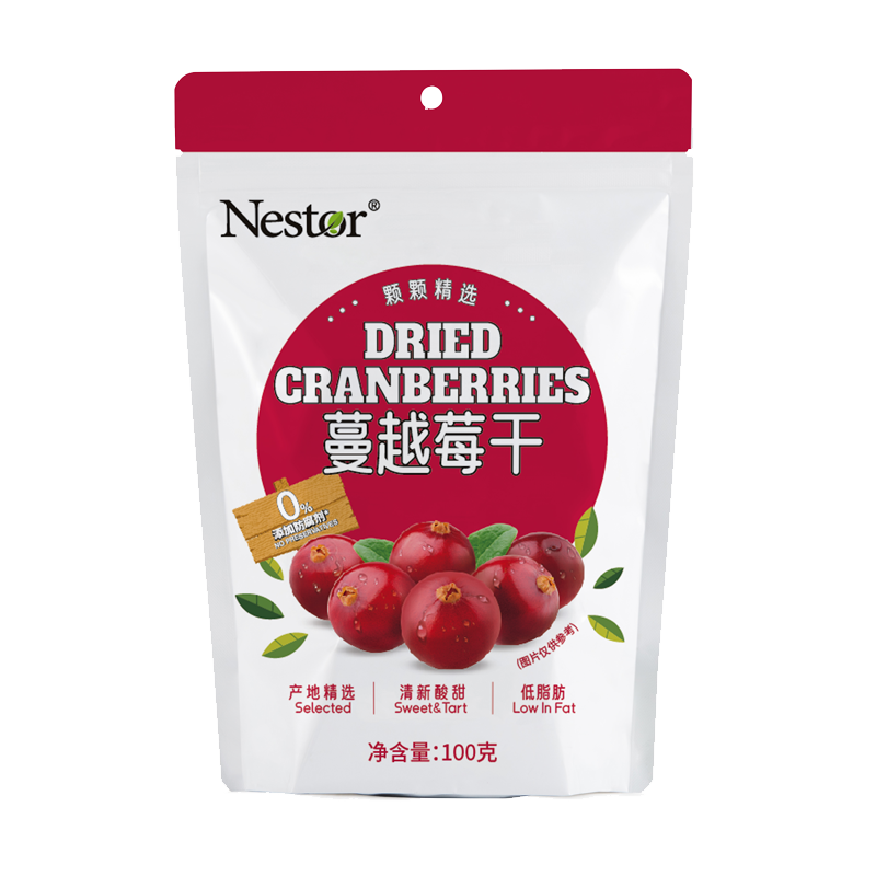 【Nestor蔓越莓干100克】优质进口原料要新潮也要健康