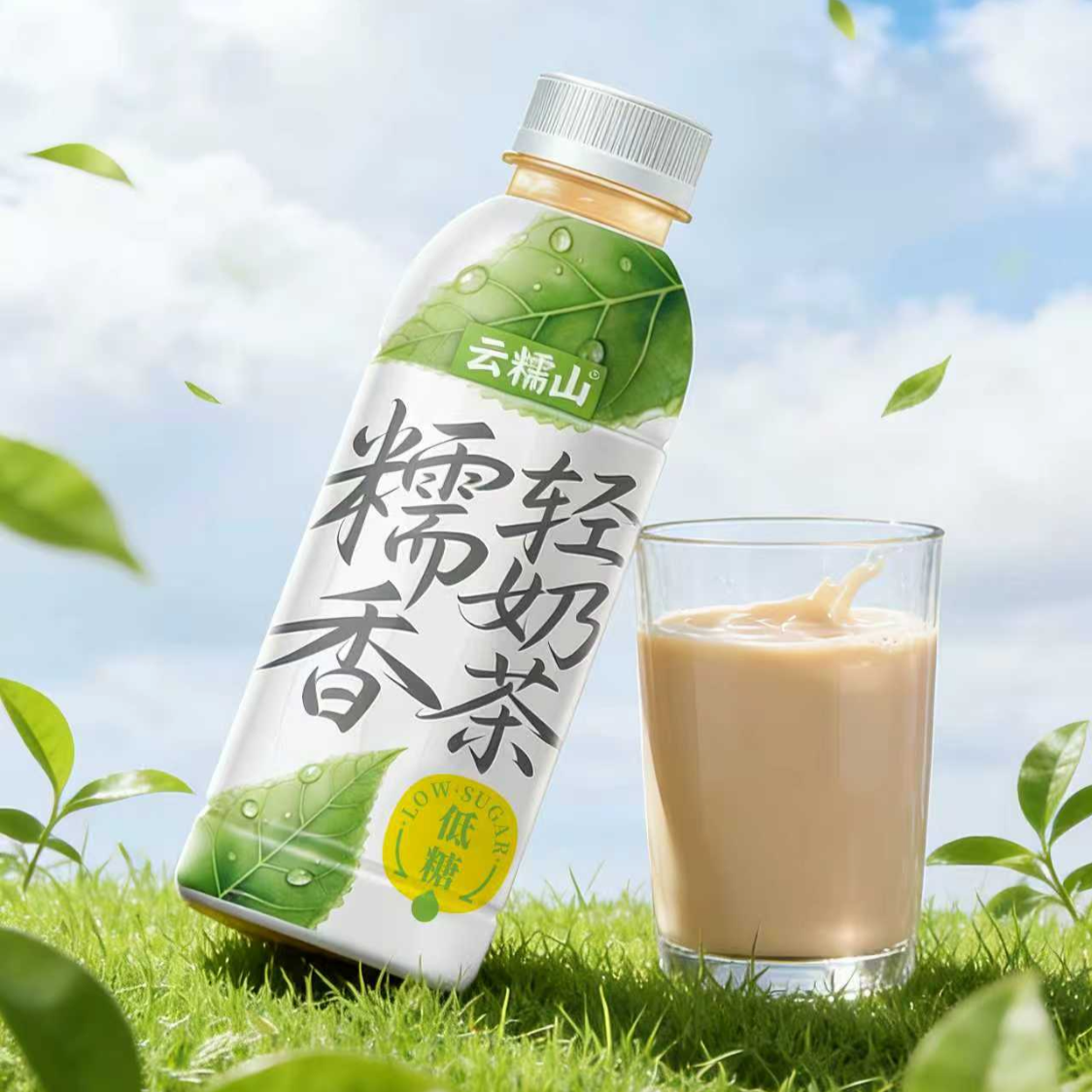 【云糯山轻奶茶糯香低糖】植物茶饮清爽解渴适合日常饮用