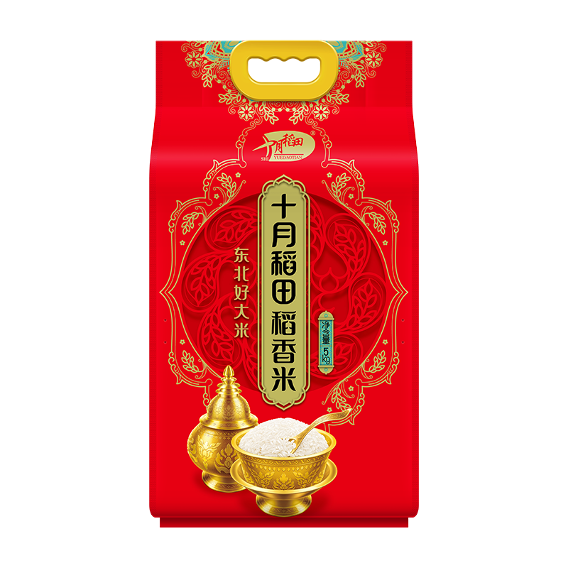 十月稻田稻香米5kg