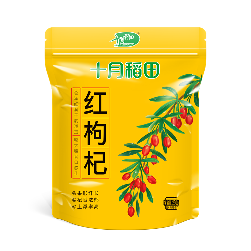 十月稻田红枸杞250g