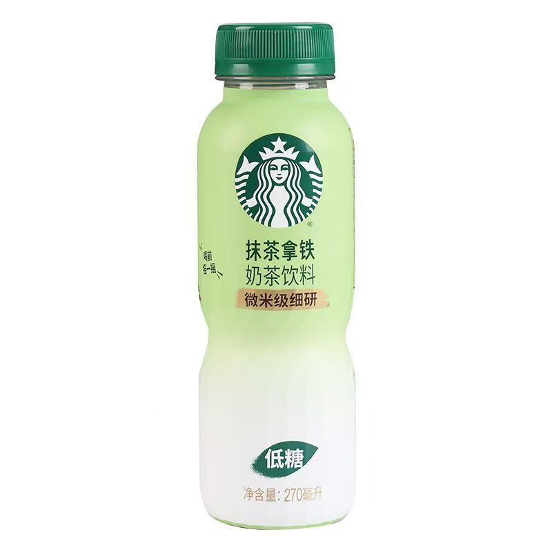 星巴克奶茶饮料（低糖）270ml*6 抹茶拿铁（生产日期26.5月后）