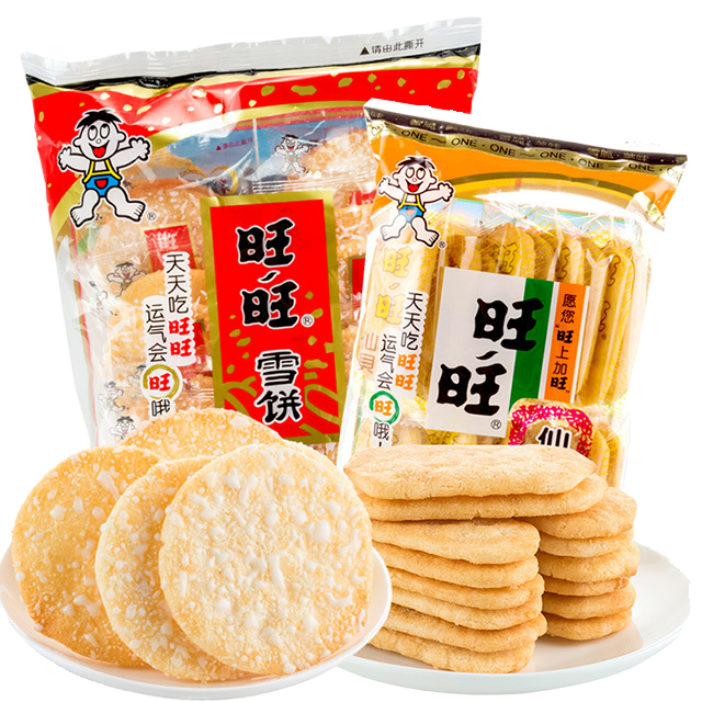 旺旺雪饼仙贝 米果休闲食品膨化儿童零食下午茶小吃【9月到期】