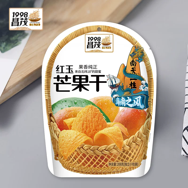 昌茂红玉芒果干208g