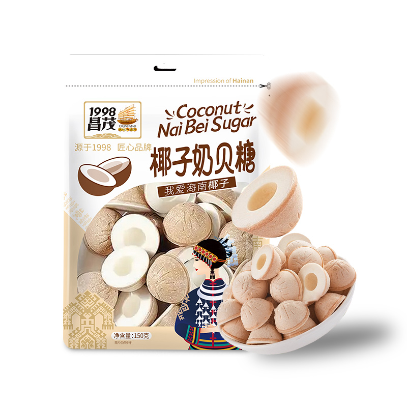 昌茂椰子奶贝糖150g