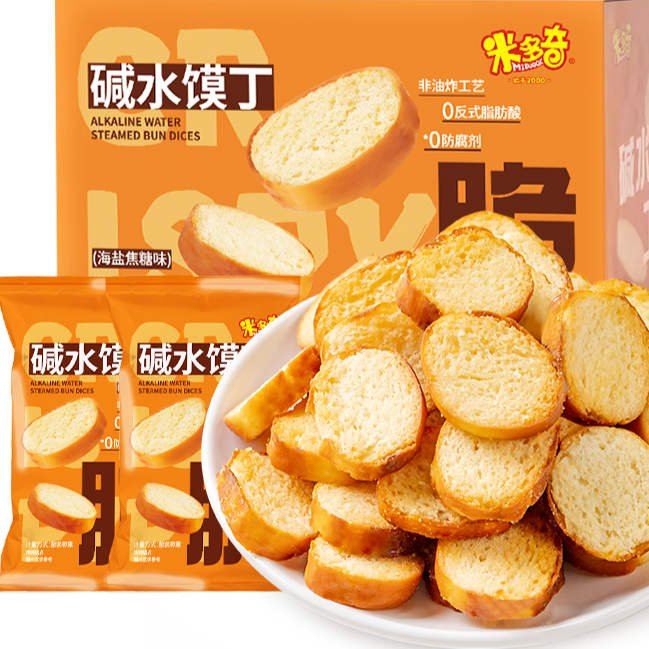 严格控价 米多奇(海盐焦糖味)碱水馍丁