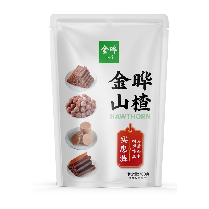 【严格控价】金晔山楂球片卷组合装四种口味混合山楂实惠礼包700g