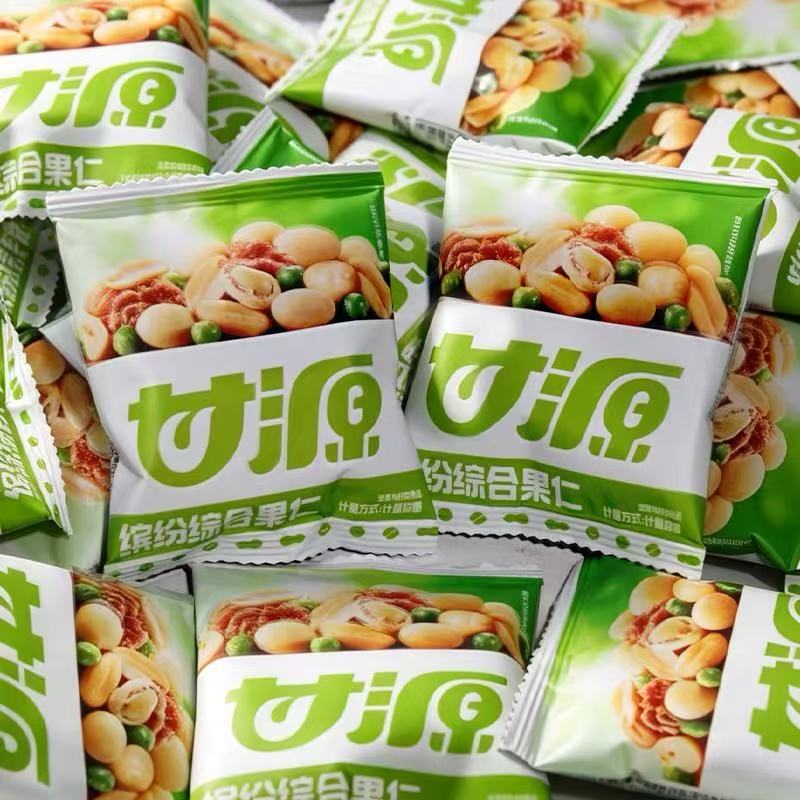 甘源综合果仁坚果炒货缤纷散称混合果仁招待零食独立小包特产