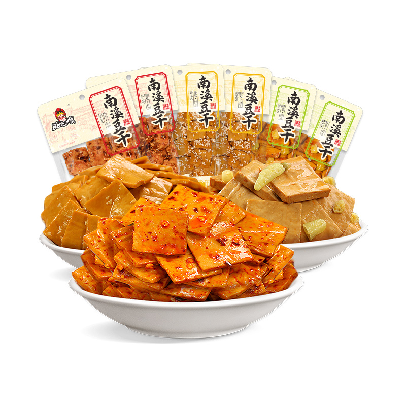 【好巴食南溪豆干60g】四川特产非遗豆干麻辣五香泡椒多口味任选
